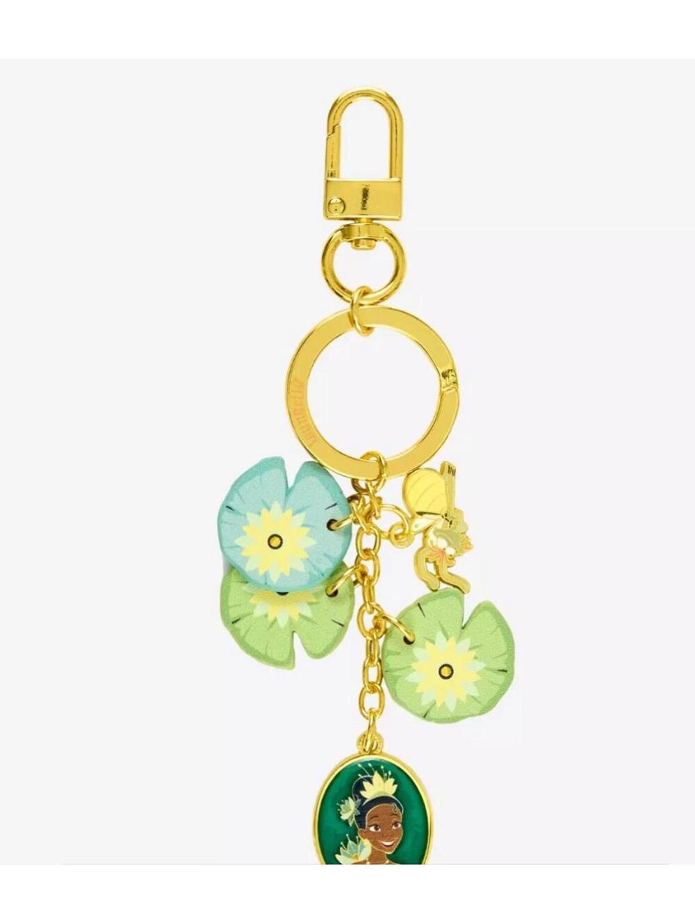 Loungefly Disney PATF Tiana Lily Pad Keychain